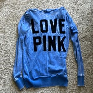 Blue Love Pink Women’s hoodie size S